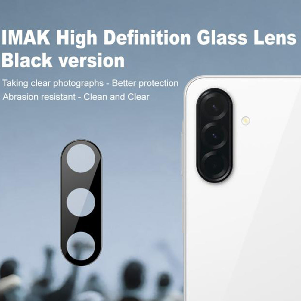 Techsuit Rear Camera Protective Film for Samsung Galaxy A17 4G / A17 5G, Tempered Glass, Black