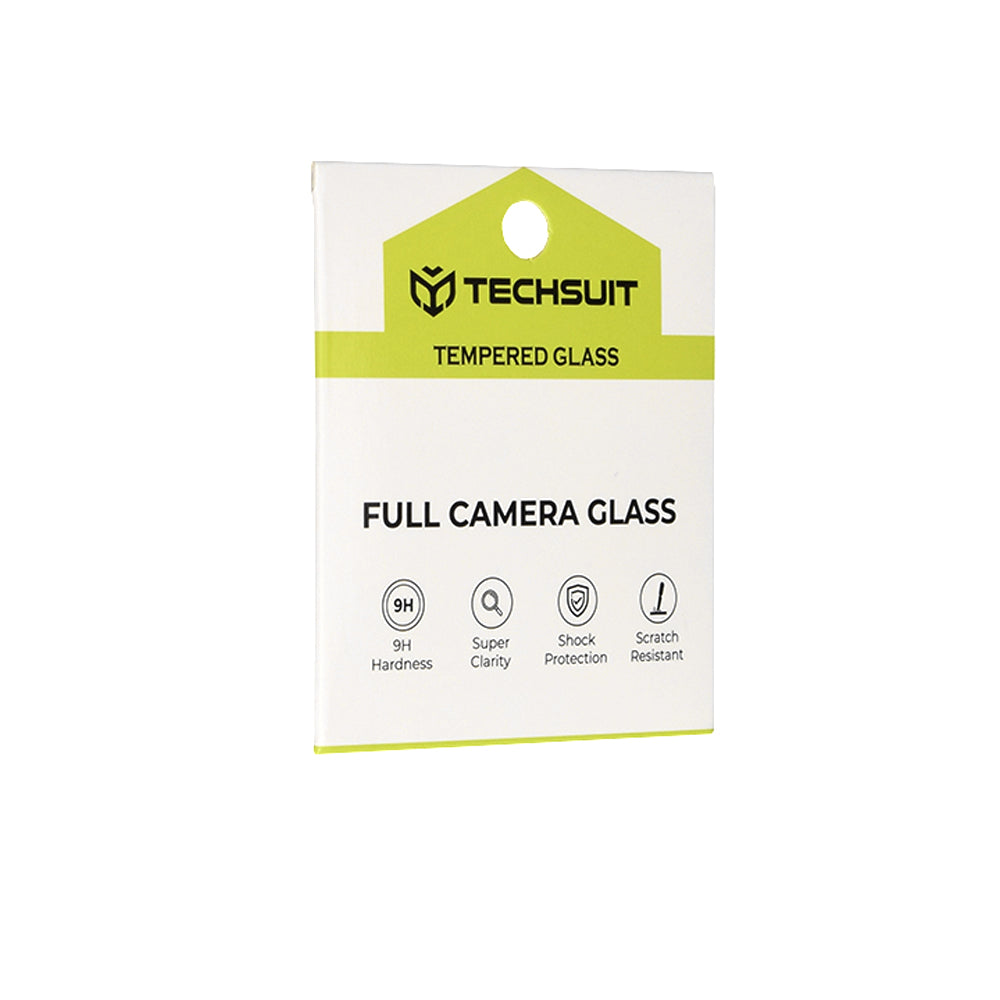 Techsuit Rear Camera Protective Film for Samsung Galaxy A17 4G / A17 5G, Tempered Glass, Black