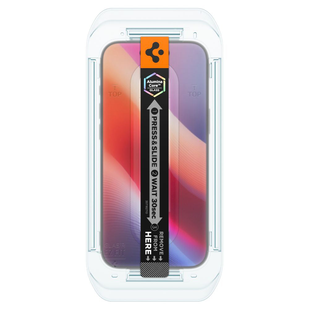 Spigen GlastR EZ FIT Privacy Screen Protector for Apple iPhone 17 Air, Tempered Glass, Full Glue, Set of 2 pieces AGL09862
