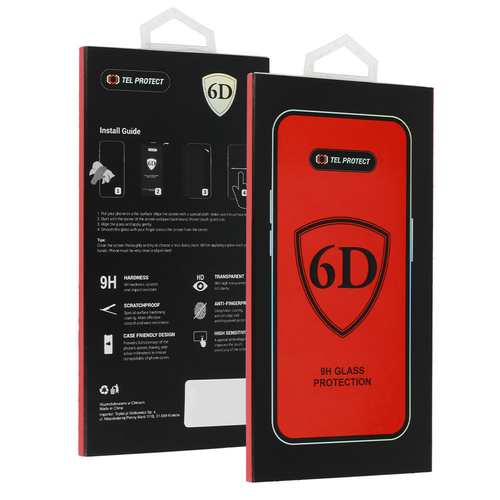 OEM Screen Protector for Samsung Galaxy S26 S942, Tempered Glass, Full Glue, 6D, Black