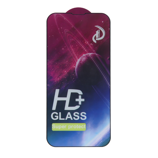 OEM Screen Protector Film for Apple iPhone 17 Pro Max, Tempered Glass, Full Glue, Set of 10 pieces, 9D, Black