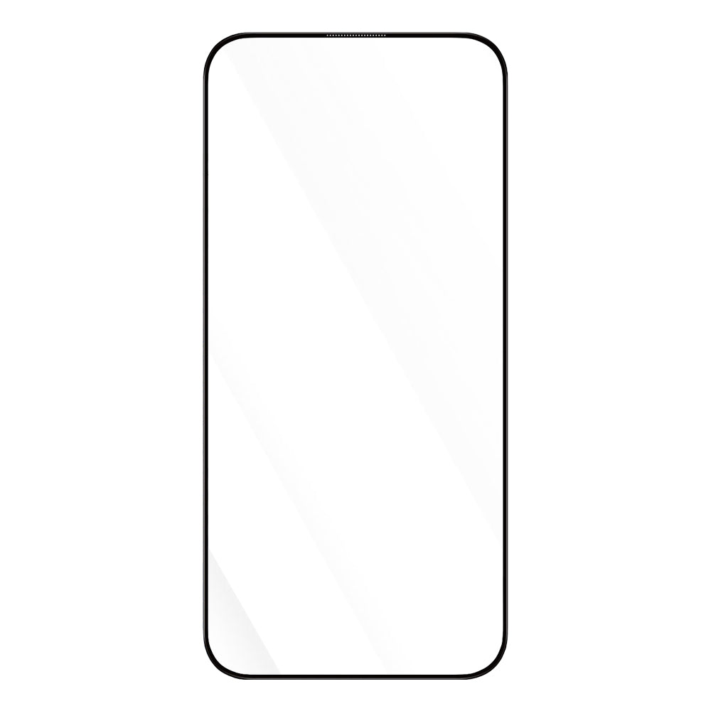 Blueo Anti-Broken Screen Protector Film for Apple iPhone 16 Plus / 15 Plus / 14 Pro Max, Tempered Glass, Full Glue, Black