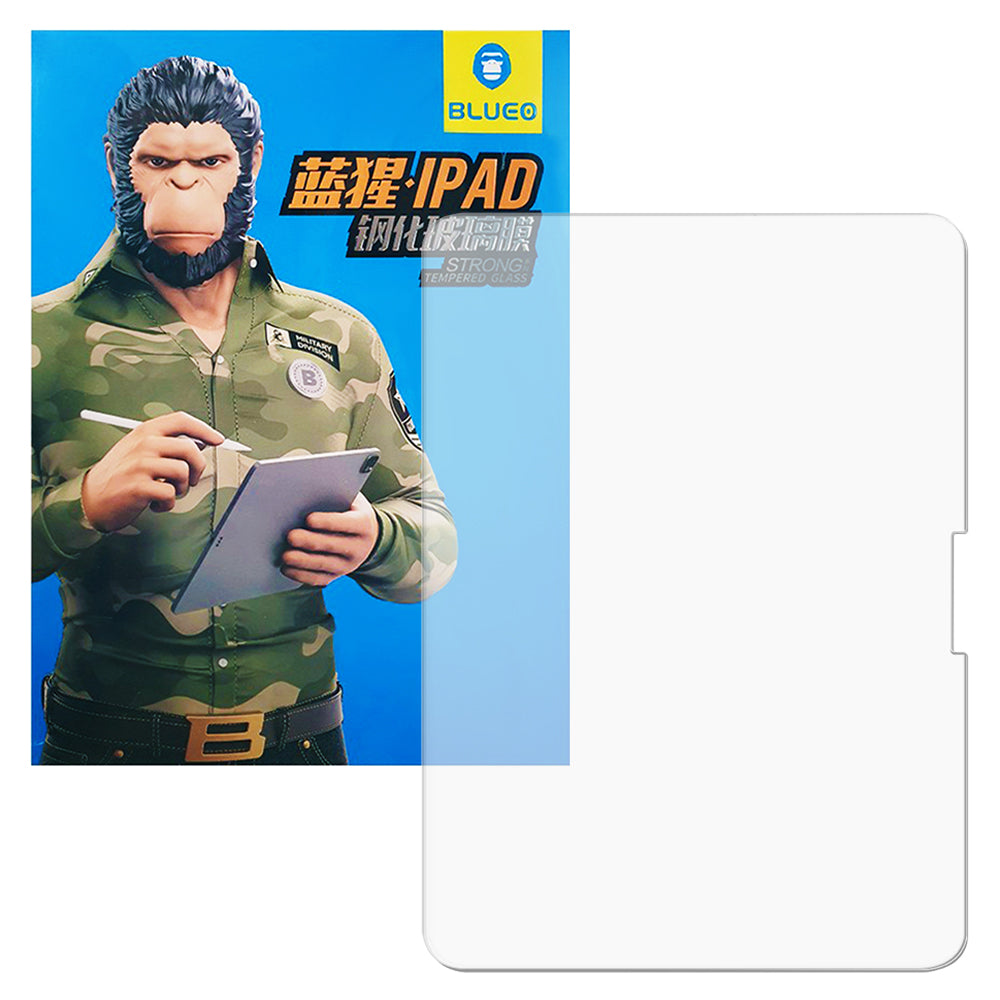 Blueo HD Screen Protector Film for Apple iPad (2025) / (2022), Tempered Glass, Full Glue
