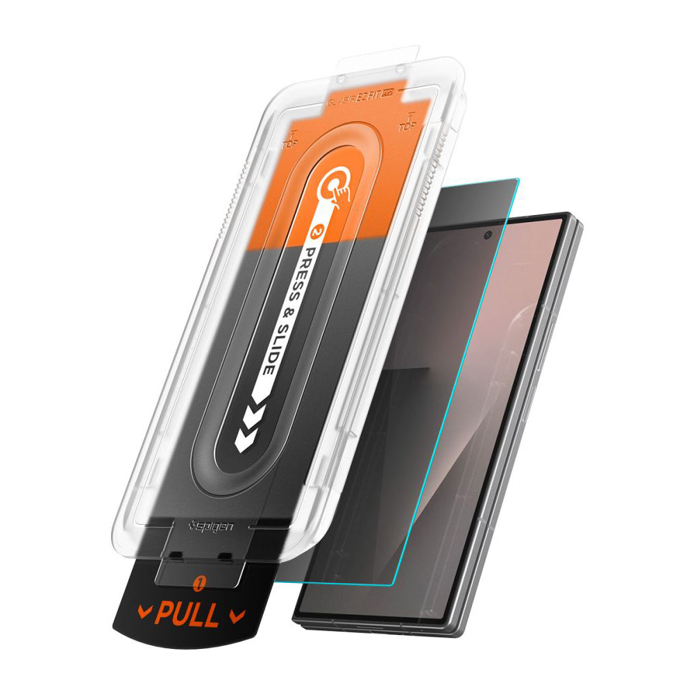 Spigen GlastR EZ FIT Pro HD Exterior Privacy Screen Protector for Samsung Galaxy Z Fold8 Ultra F976, Tempered Glass, Set of 2 pieces