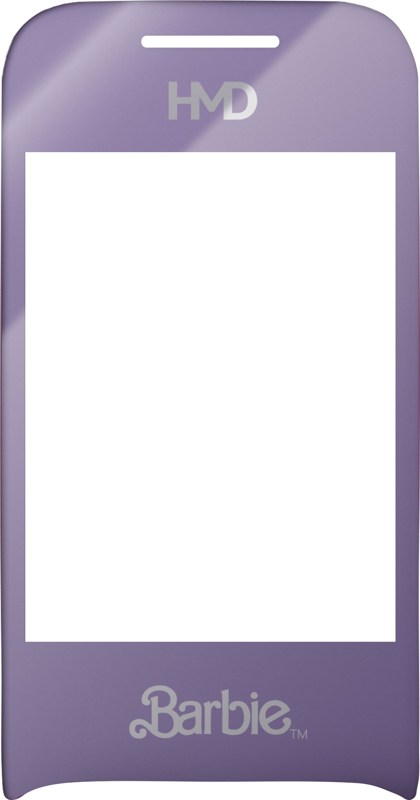 HMD Barbie Screen Glass, Silver, Service Pack 5004001108SH0