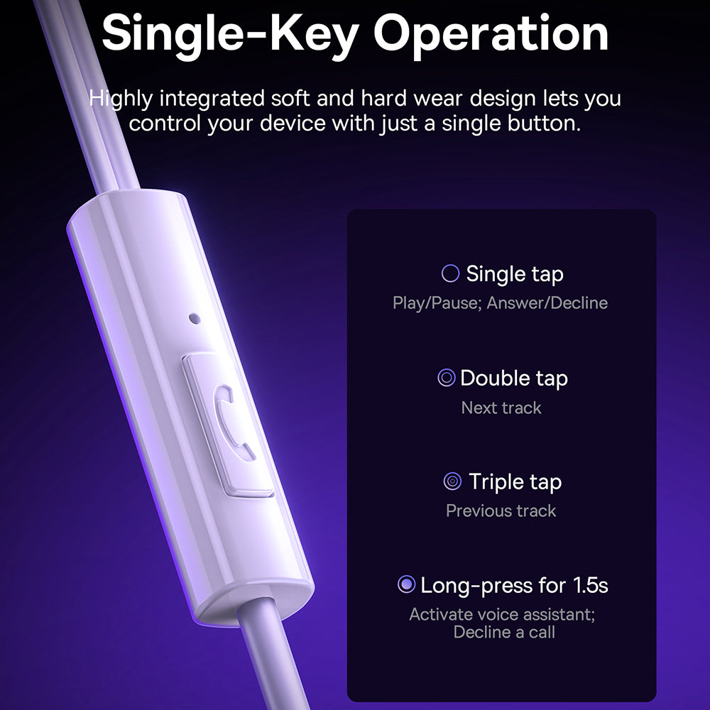 Handsfree USB-C Baseus Encok CZ11, White A00164300213-Z1