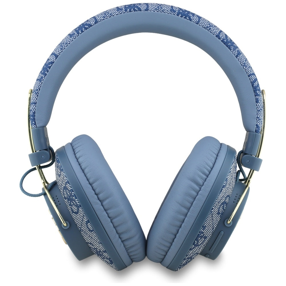 Handsfree Bluetooth Guess 4G Metal Logo, A2DP, Blue