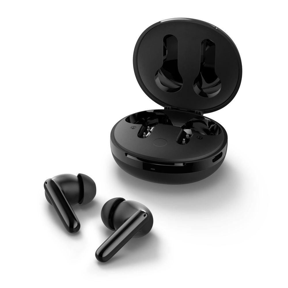 Spigen SA2400 Bluetooth Handsfree, TWS, ANC, Black