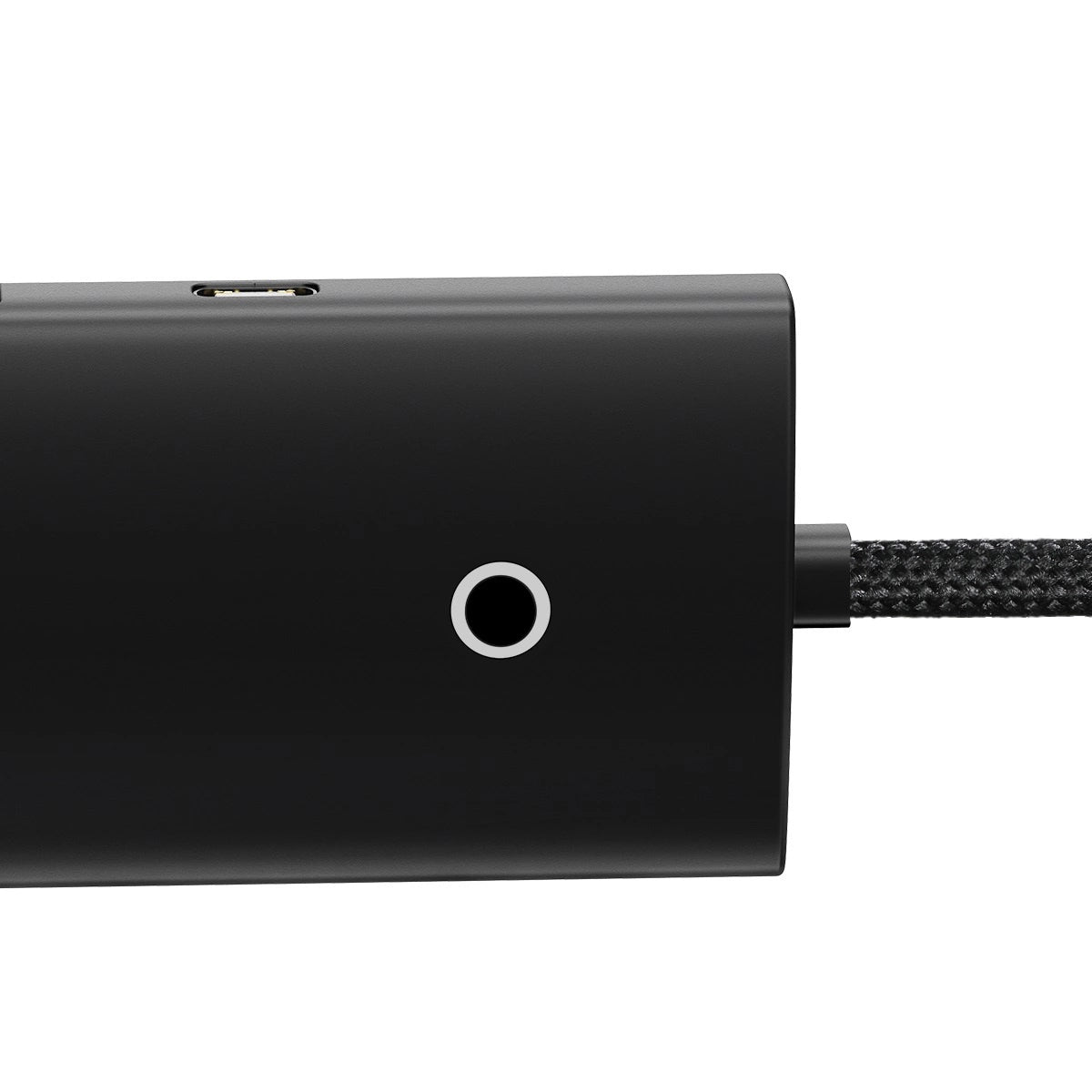 Baseus Lite USB-C Hub, 4 x USB-A 3.0 - 1 x USB-C, 0.25m, Black WKQX030301