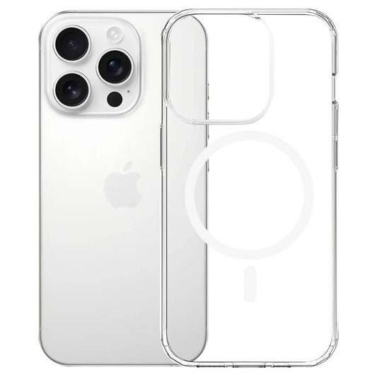 MagSafe Case for Apple iPhone 16 Pro Max, 3MK, Armor MagCase, Transparent