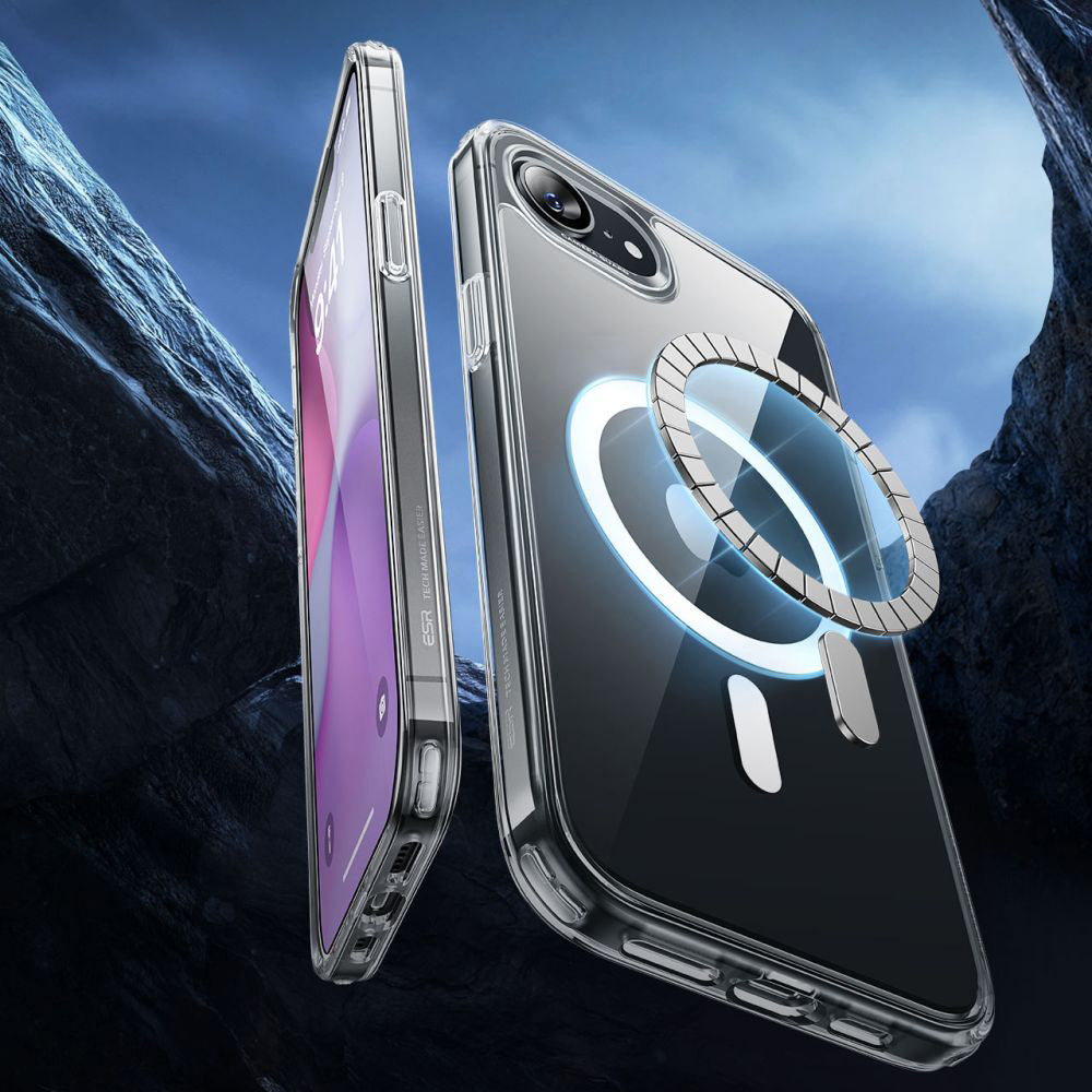 MagSafe Case for Apple iPhone 17e / 16e, ESR, Classic Hybrid, Transparent