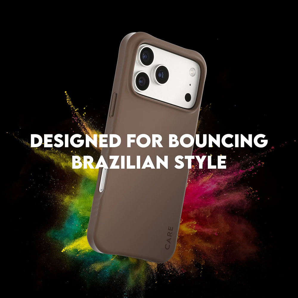 MagSafe Case for Apple iPhone 17 Air, PanzerGlass, Fashionable Care, Brown