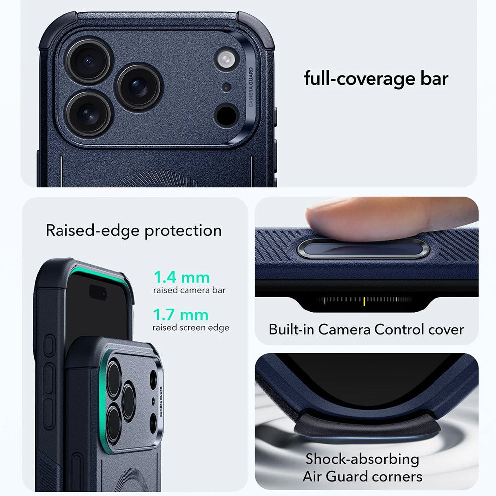 MagSafe Case for Apple iPhone 17 Pro, ESR, Cyber, Blue