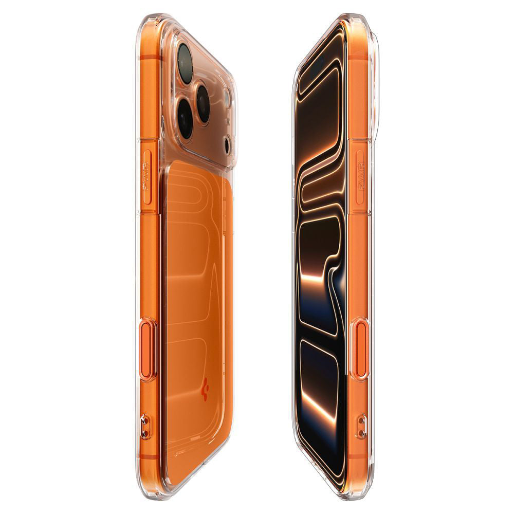 MagSafe Case for Apple iPhone 17 Pro, Spigen, Ultra Hybrid T, Orange ACS10477