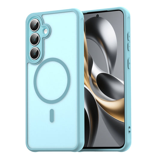 MagSafe Case for Apple iPhone 17 Pro, Techsuit, HaloFrost II, Light Green