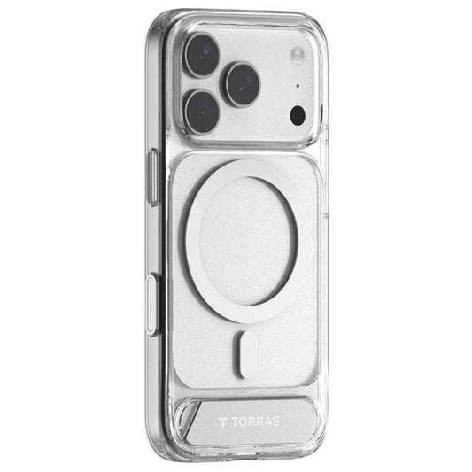 MagSafe Case for Apple iPhone 17 Pro, Torras, Pstand, Transparent