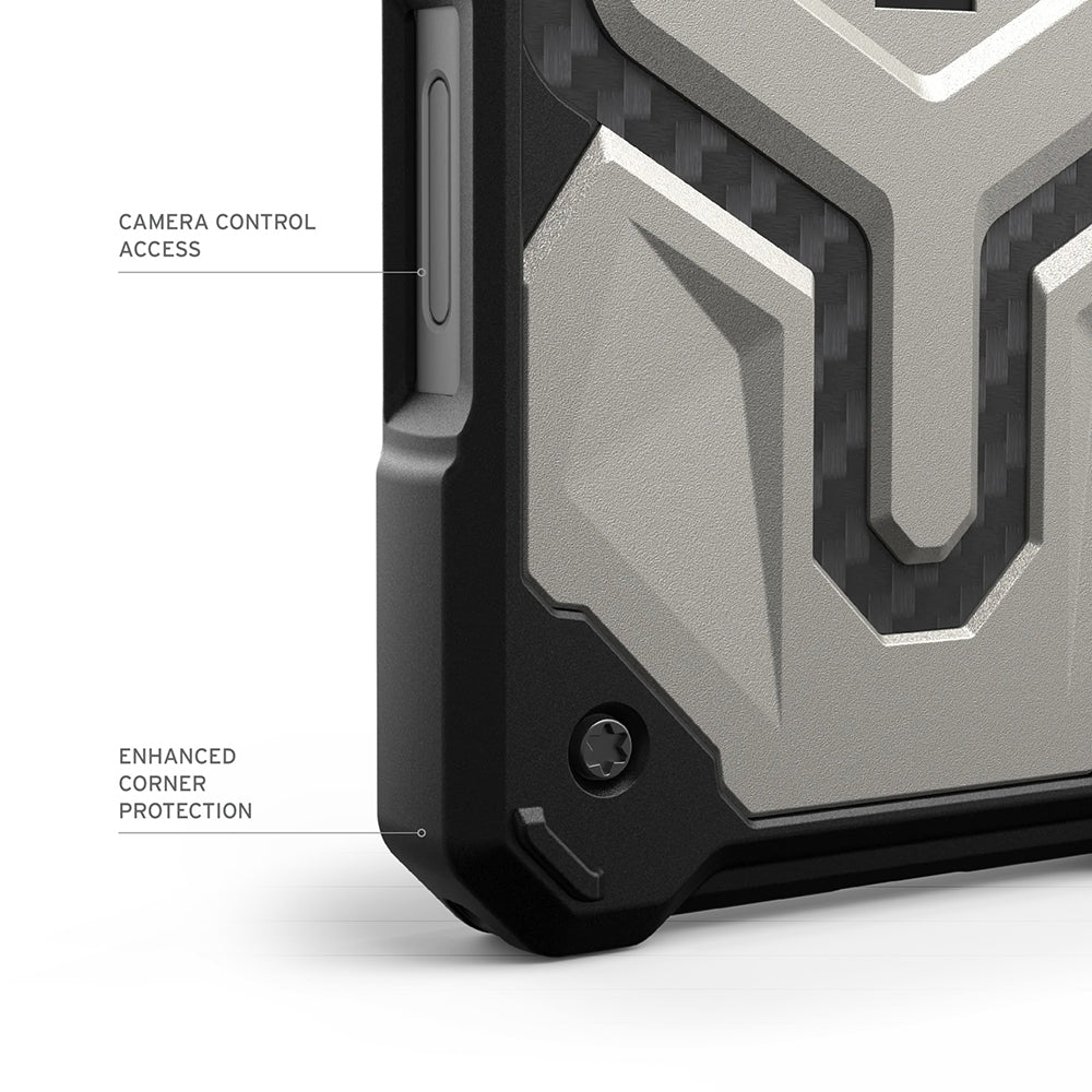 MagSafe Case for Apple iPhone 17 Pro, Urban Armor Gear, Monarch Pro, Gray