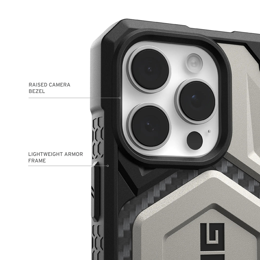 MagSafe Case for Apple iPhone 17 Pro, Urban Armor Gear, Monarch Pro, Gray