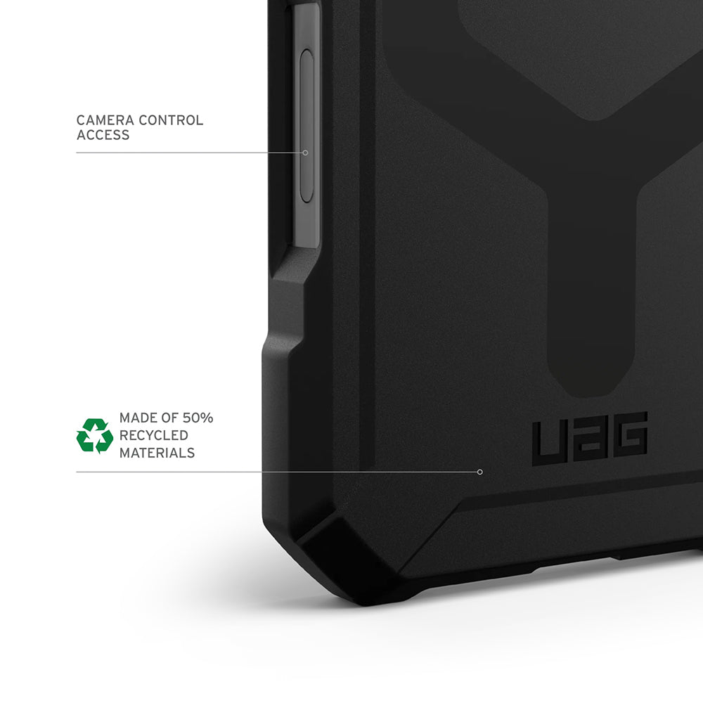 MagSafe Case for Apple iPhone 17, Urban Armor Gear, Essential Armor, Black
