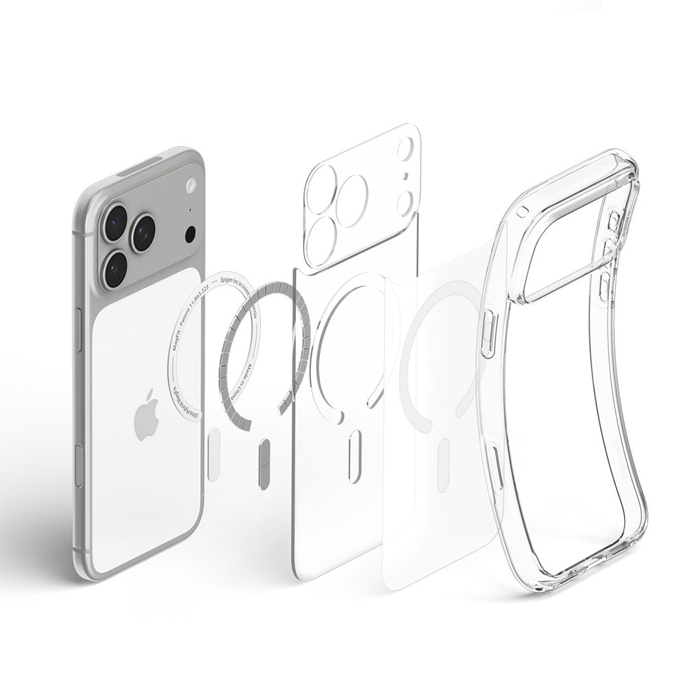 MagSafe Case for Apple iPhone 18 Pro Max / 17 Pro Max, Spigen, Ultra Hybrid, Satin White ACS12124