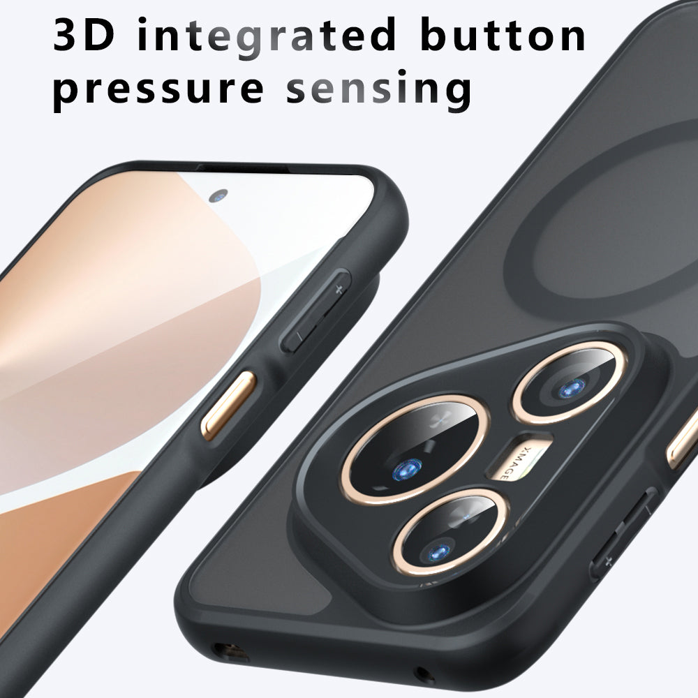MagSafe Case for Huawei Pura 80 Pro / Pura 80 Ultra, Techsuit, PureFrost, Satin Black
