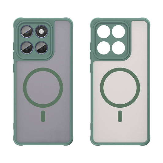 MagSafe Case for Motorola Edge 60 Fusion / Edge 60, Techsuit, HaloFrost II, Green