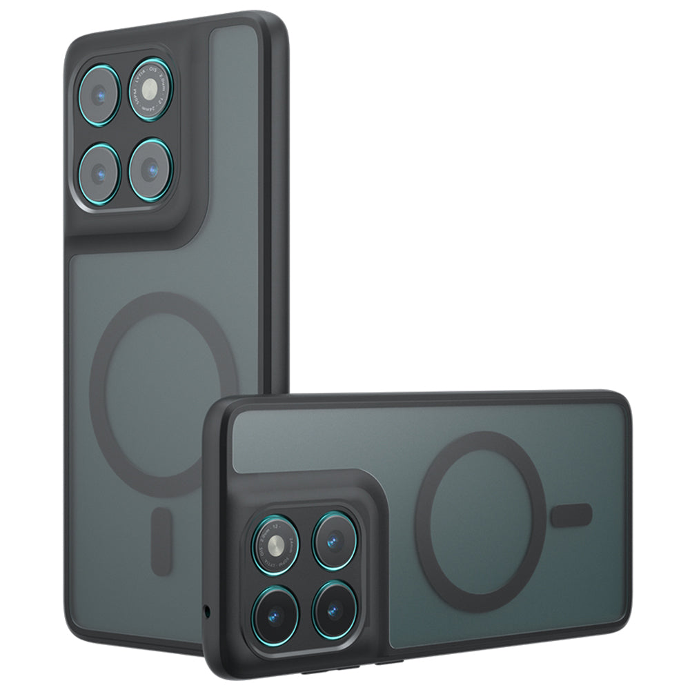 MagSafe Case for Motorola Edge 60 Fusion / Edge 60, Techsuit, PureFrost, Satin Black