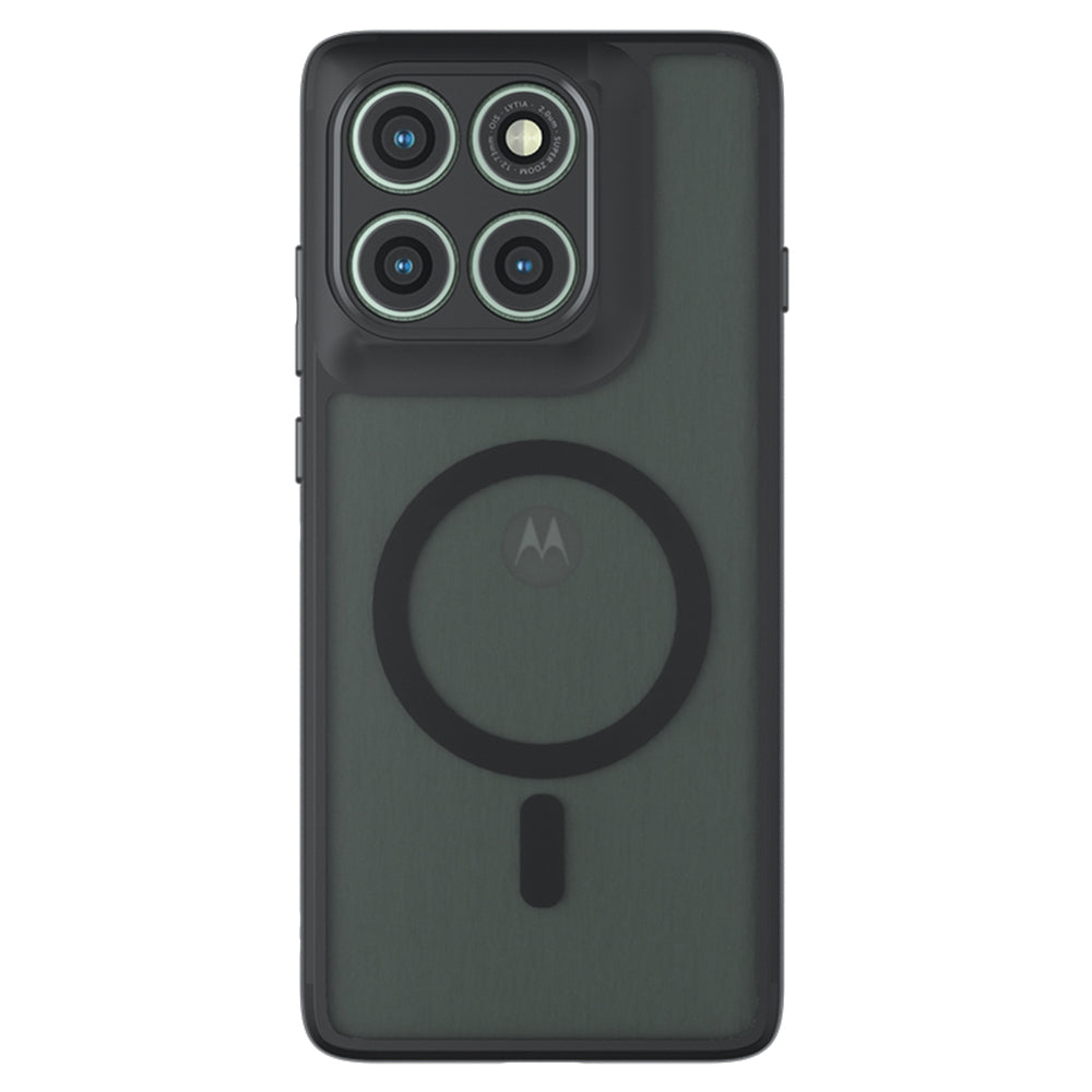 MagSafe Case for Motorola Edge 60 Pro, Techsuit, PureFrost, Black