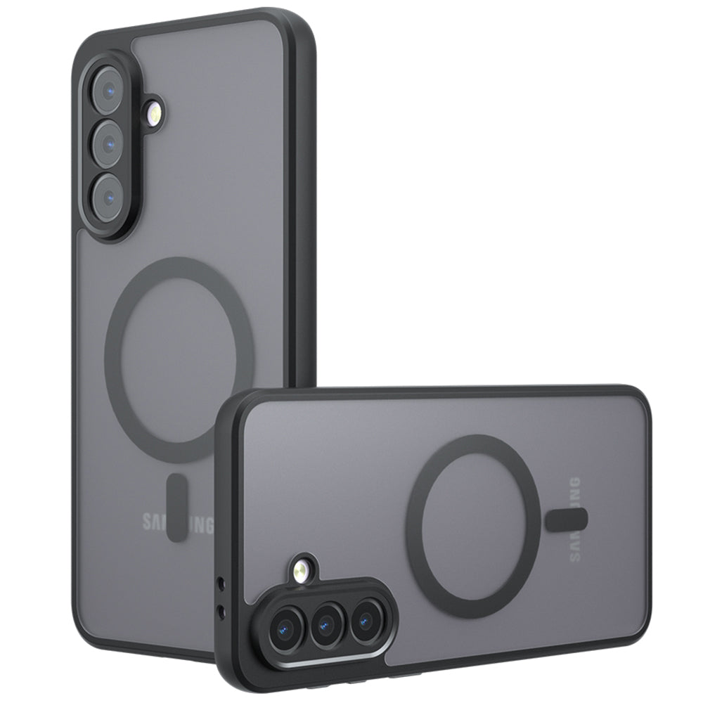 MagSafe Case for Samsung Galaxy A26 A266, Techsuit, PureFrost, Satin Black