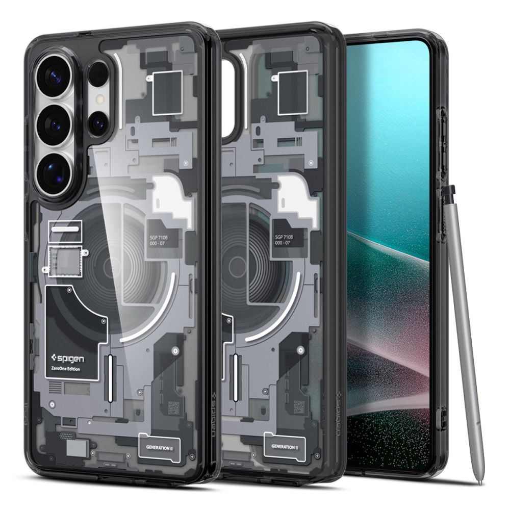 MagSafe Case for Samsung Galaxy S26 Ultra S948, Spigen, Ultra Hybrid Zero One, Black ACS10682