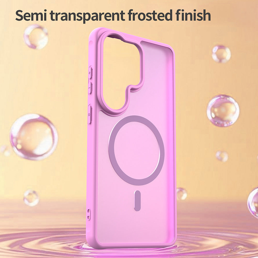 MagSafe Case for Samsung Galaxy S26 Ultra S948, Techsuit, HaloFrost II, Orange