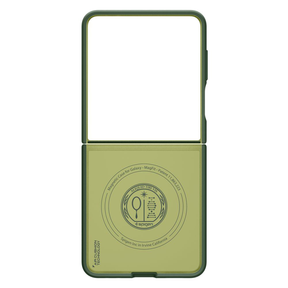 MagSafe Case for Samsung Galaxy Z Flip7 F766, Spigen, Caseology Nano Pop, Green ACS11159
