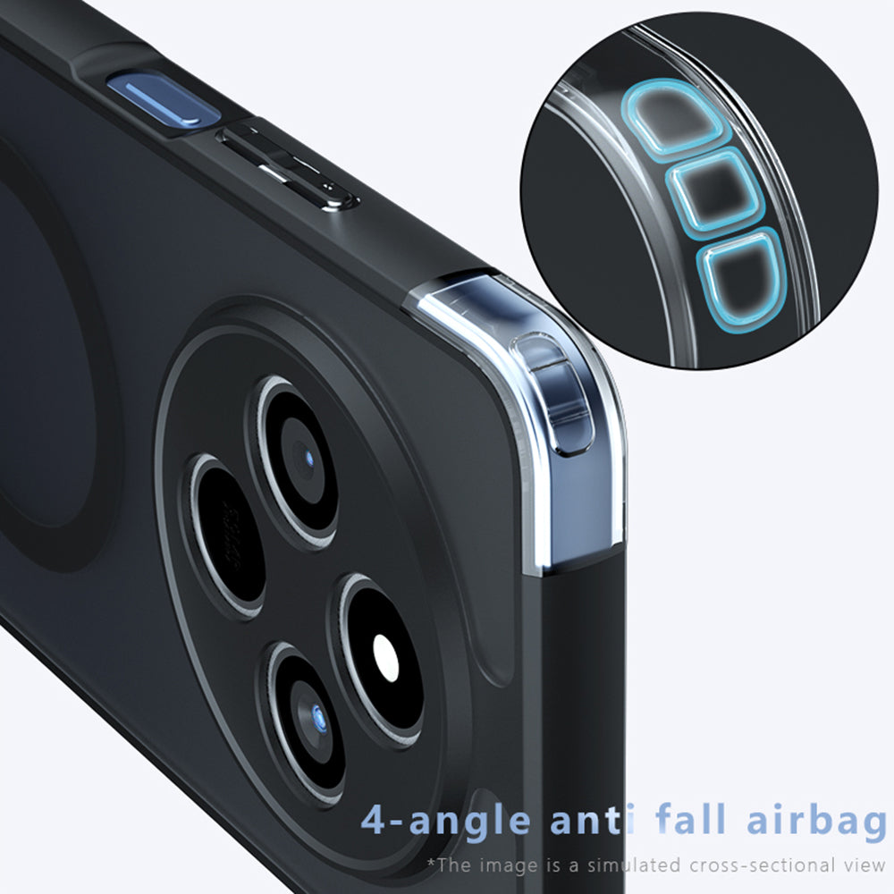 MagSafe Case for Xiaomi Redmi 14C, Techsuit, PureFrost, Satin Black