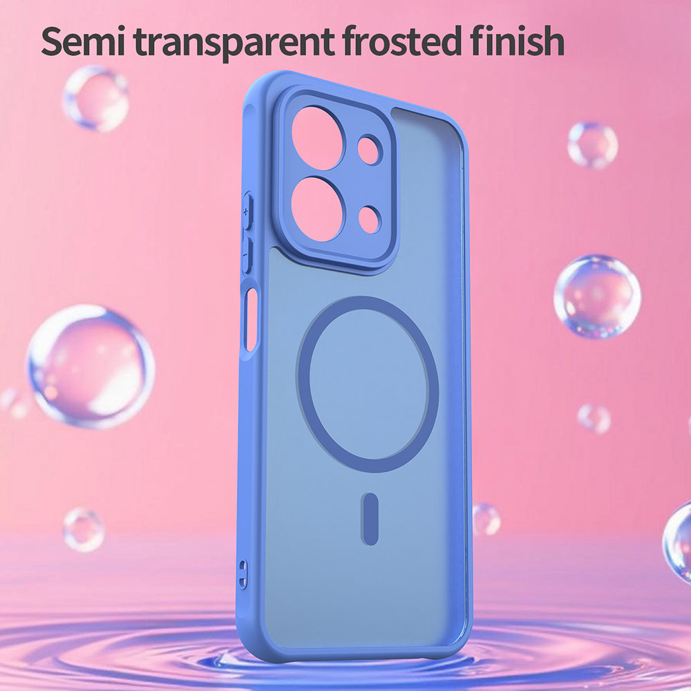 MagSafe Case for Xiaomi Redmi 15C 5G / 15C 4G, Techsuit, HaloFrost II, Blue