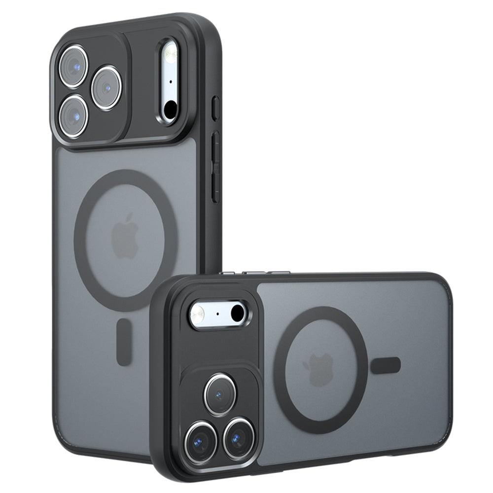 MagSafe Case for Apple iPhone 17 Pro, Techsuit, PureFrost, Black