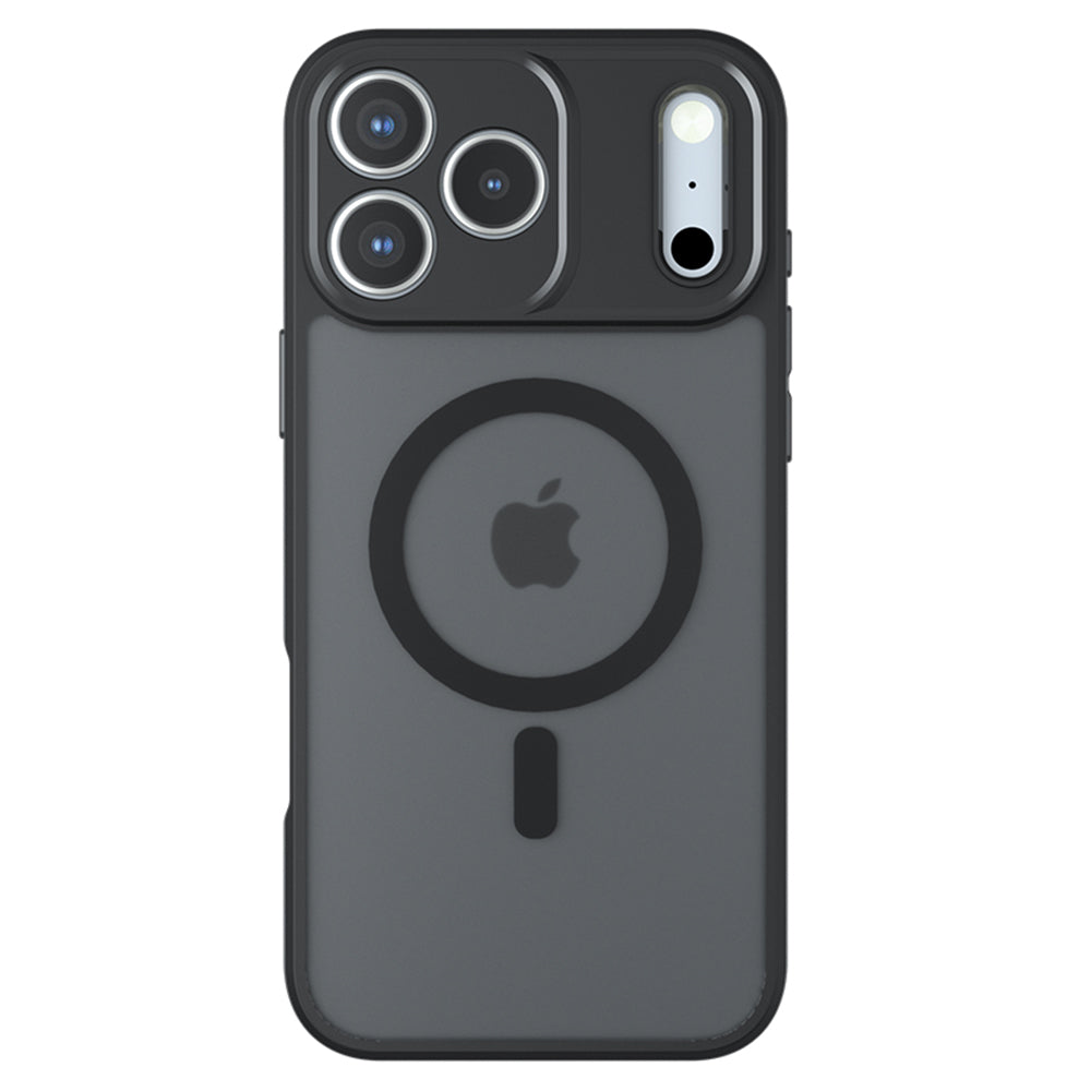 MagSafe Case for Apple iPhone 17 Pro, Techsuit, PureFrost, Black