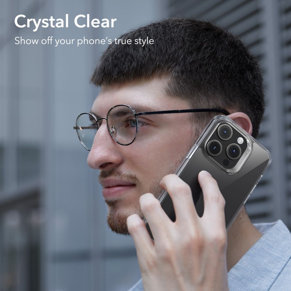 Case for Apple iPhone 15 Pro, ESR, Ice Shield, Transparent