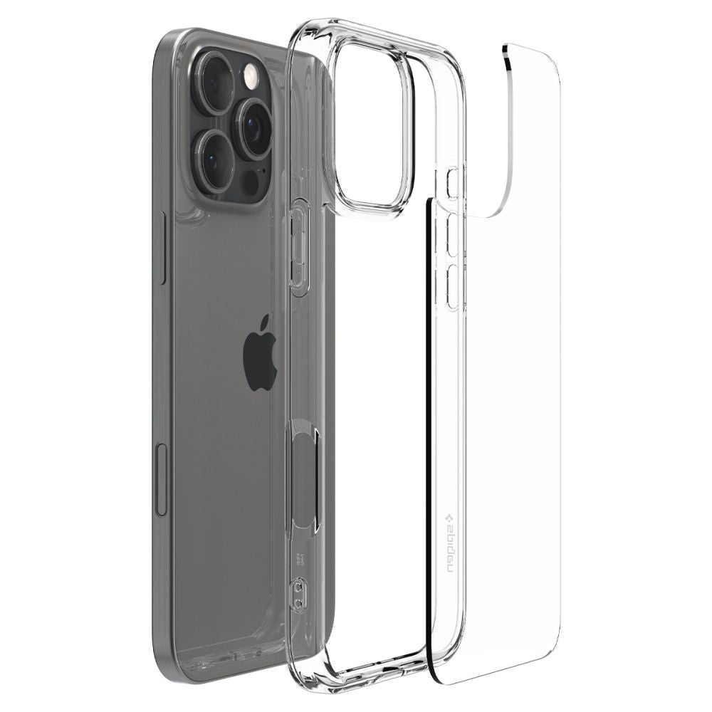 Case for Apple iPhone 16 Pro Max, Spigen, Ultra Hybrid, Transparent ACS07992
