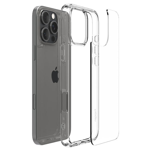 Case for Apple iPhone 16 Pro Max, Spigen, Ultra Hybrid, Transparent ACS07992
