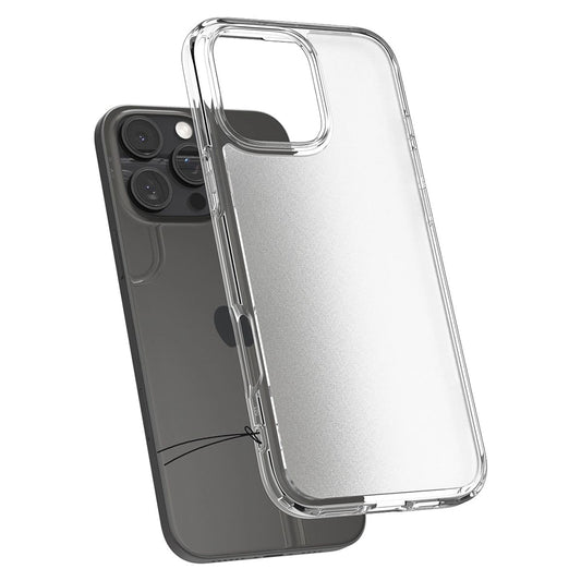 Case for Apple iPhone 16 Pro Max, Spigen, Ultra Hybrid, Satin Transparent ACS07993