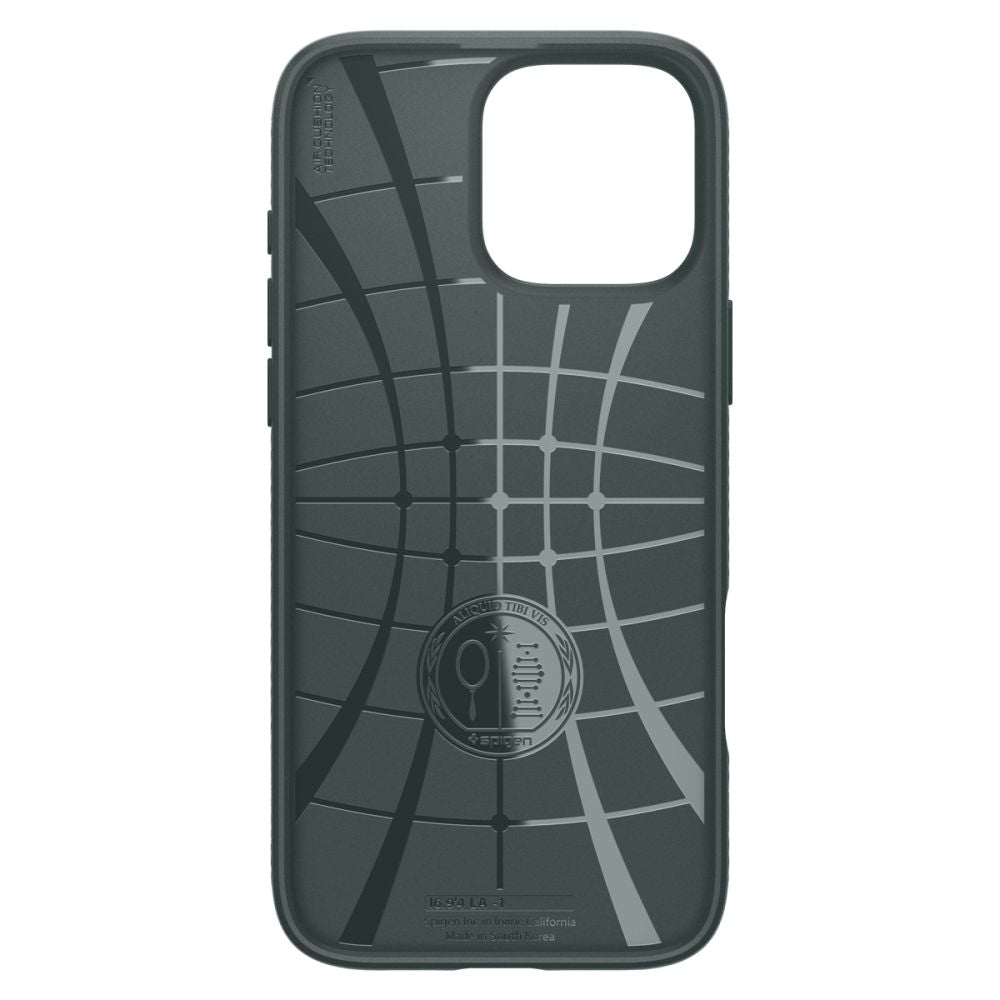 Husa pentru Apple iPhone 16 Pro, Spigen, Liquid Air, Verde ACS08119
