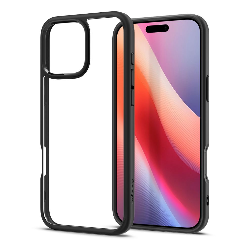 Case for Apple iPhone 16 Pro, Spigen, Ultra Hybrid, Matte Black