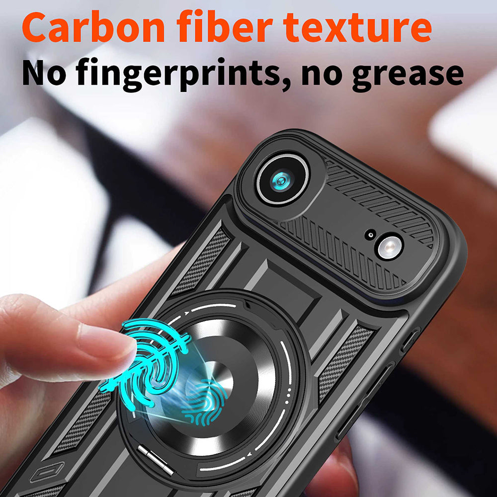 Case for Apple iPhone 17 Air, Techsuit, RuggedCam, Black