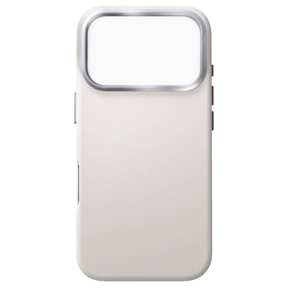 Case for Apple iPhone 17 Pro Max, UNIQ, Lyden Leatherette, Grey