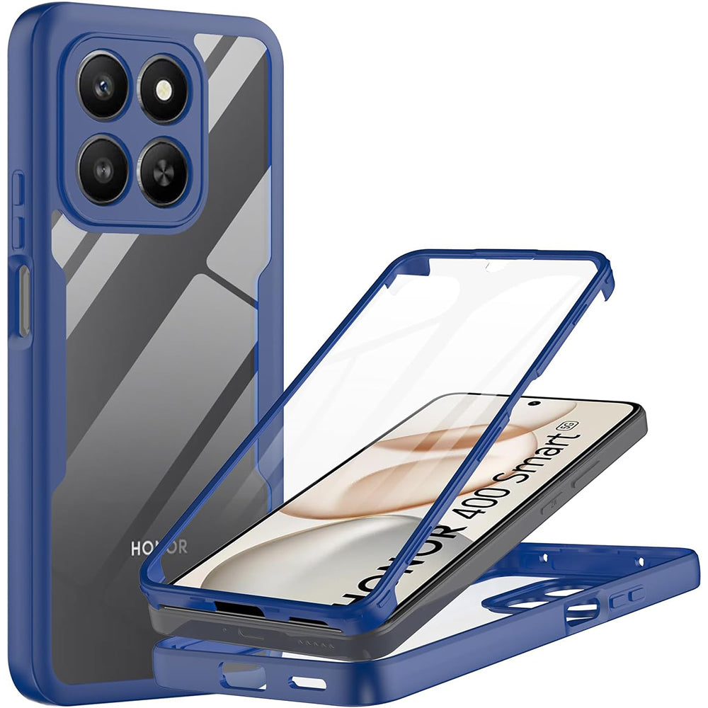 Case for Honor 400 Smart 4G / X7d 4G / 400 Smart 5G, Techsuit, ColorVerse 360, Blue