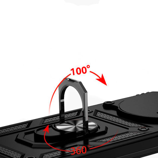 Case for Honor Magic8 Lite, Techsuit, CamShield, Black