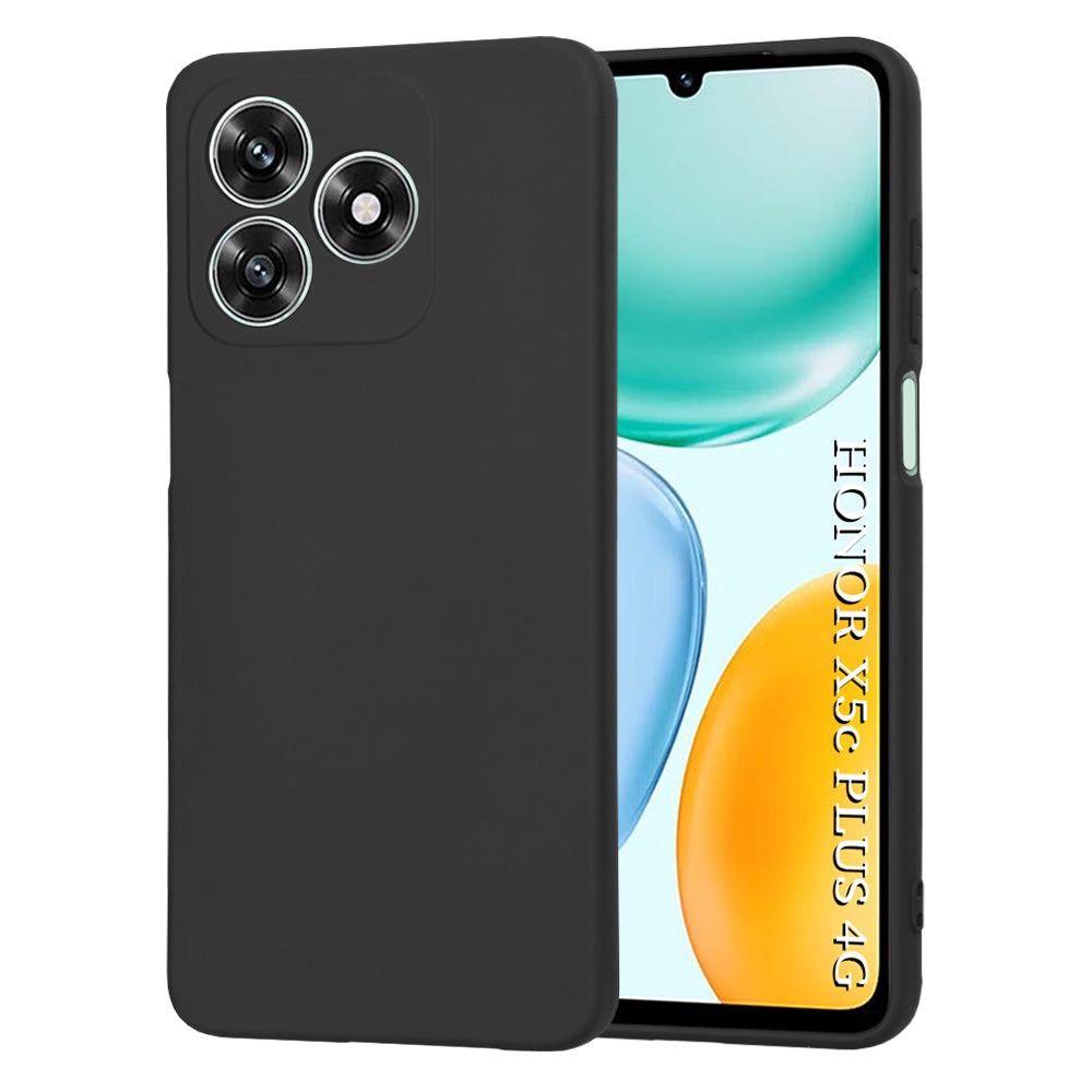 Case for Honor X5c Plus, Techsuit, SoftFlex, Black