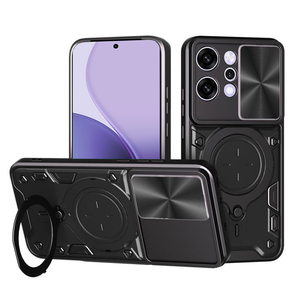 Case for Oppo Reno14 Pro, Techsuit, CamGuard Pro, Black