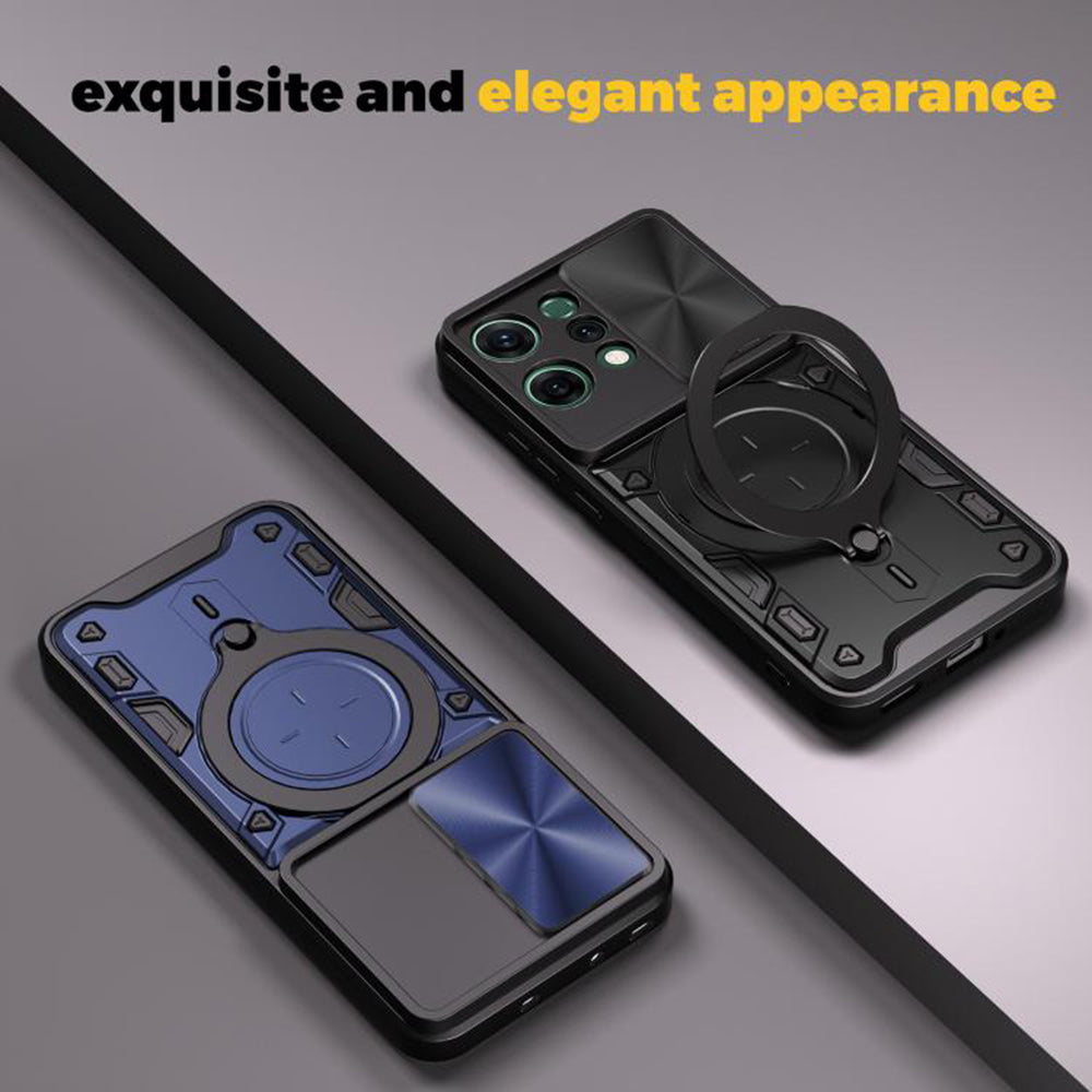 Case for Oppo Reno14 Pro, Techsuit, CamGuard Pro, Black