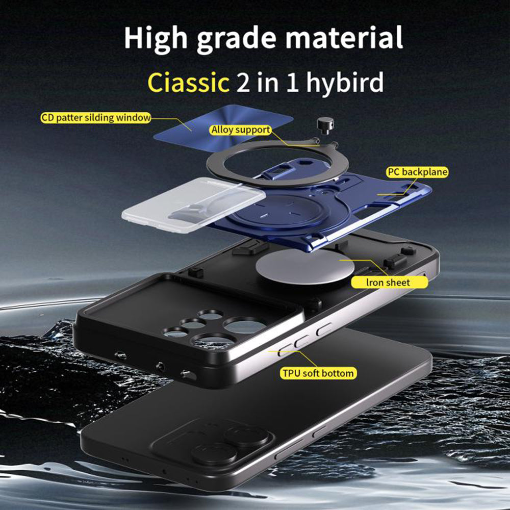 Case for Oppo Reno14 Pro, Techsuit, CamGuard Pro, Black